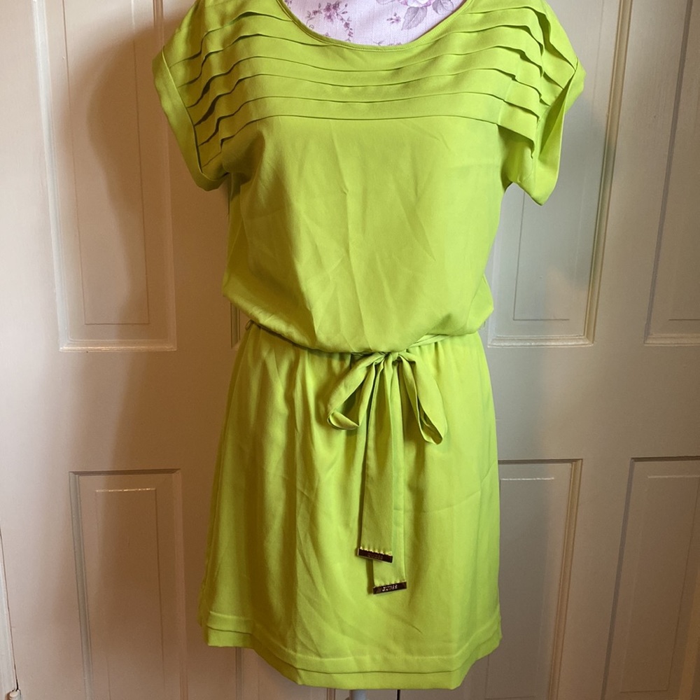 Guess green dress